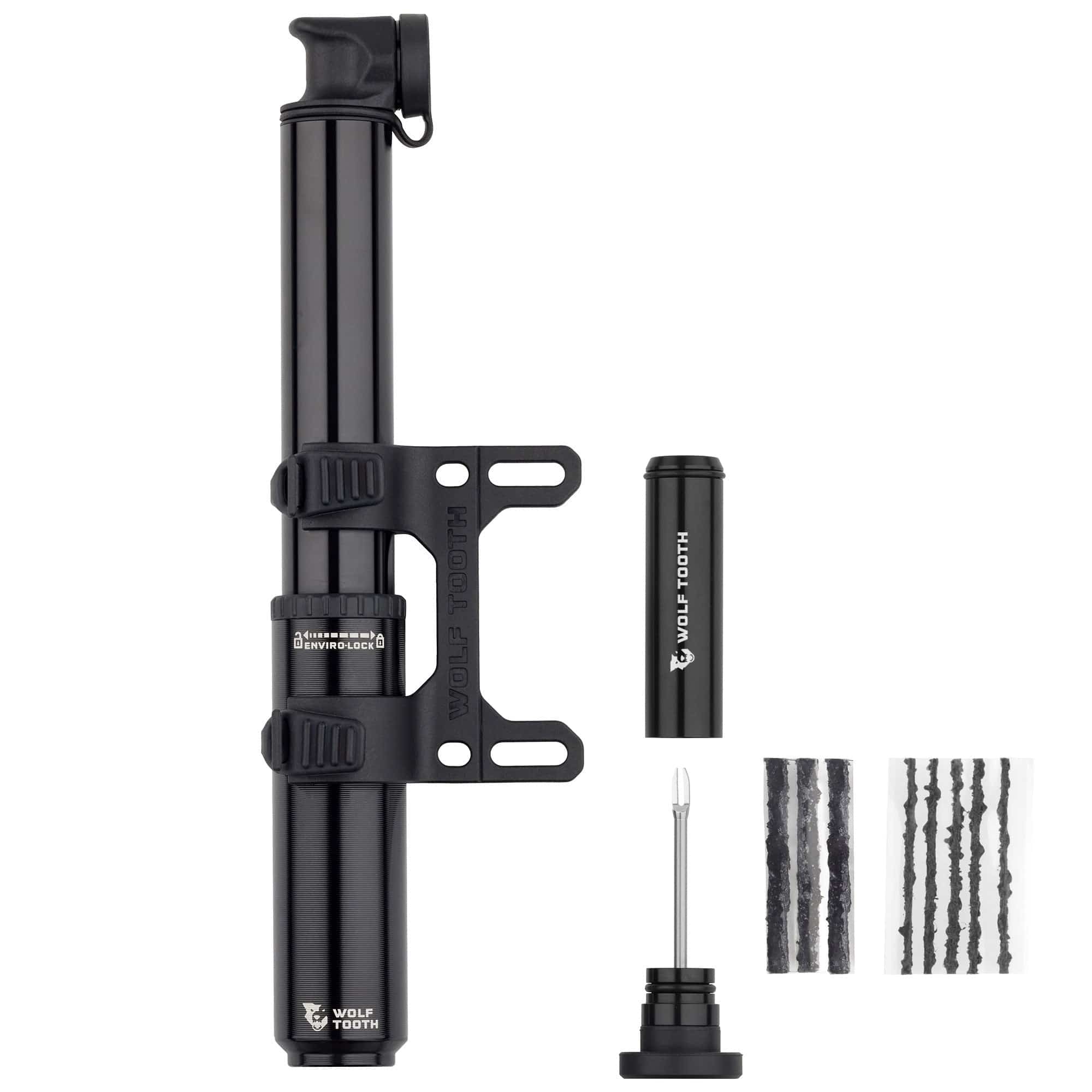 EnCase Pump 85cc with tubeless tire plug tool