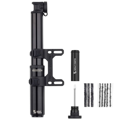 EnCase Pump 85cc with tubeless tire plug tool