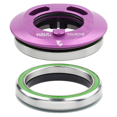 IS52 Upper & Lower Set / Ultraviolet Purple Wolf Tooth Premium IS52 Internal Headset for ENVE IN-Route System