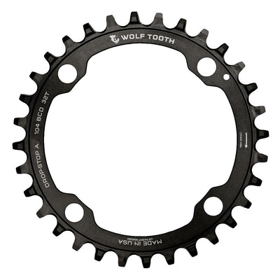 Black / 32T / Drop-Stop A 104 BCD Chainrings - Drop-Stop A