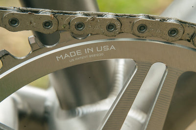 Direct Mount Chainrings for SRAM 8-Bolt Mountain Cranks - Raw Silver