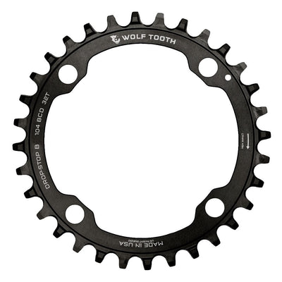 Black / 32T / Drop-Stop A 104 BCD Chainrings - Drop-Stop A