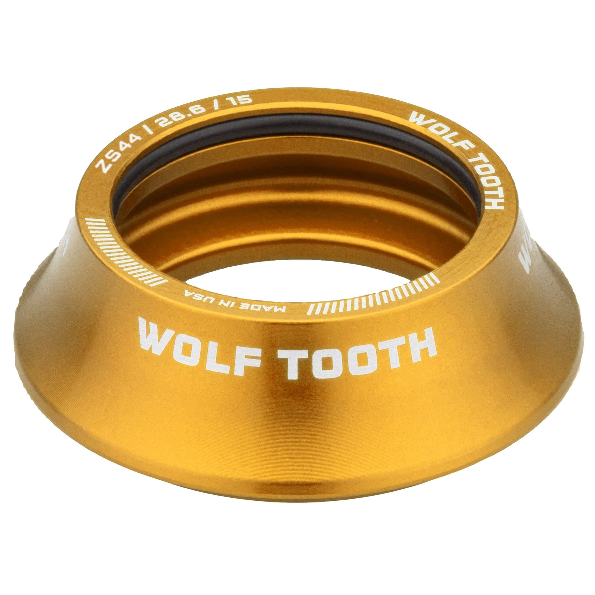 ZS / 15mm cap / Gold Headset Top Cap