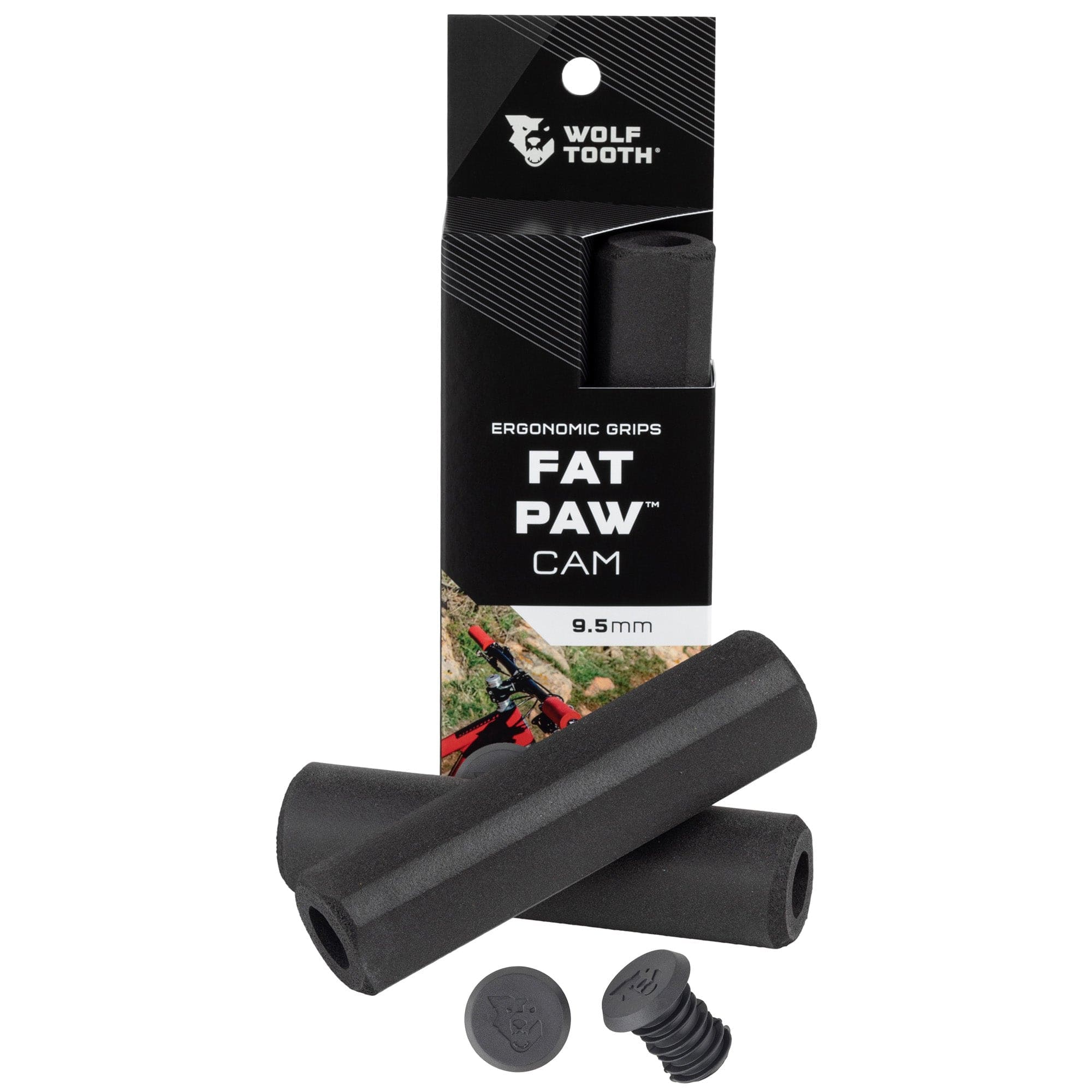 Silicone / Black Fat Paw Cam Grips