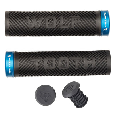 Black / Blue Echo Lock-On Grips