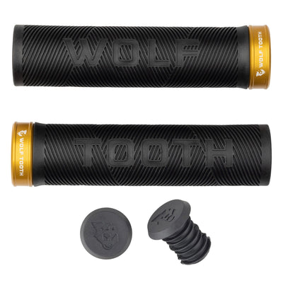 Black / Gold Echo Lock-On Grips