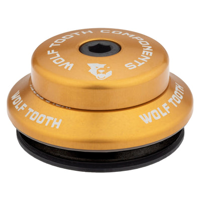 Upper / IS41/28.6 7mm Stack / Gold Wolf Tooth Performance IS Headsets - Integrated Standard